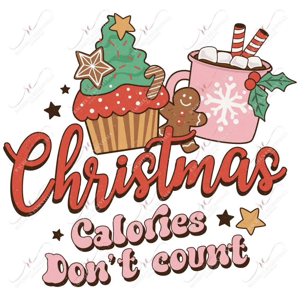 Christmas Calories Don't Count - htv transfer