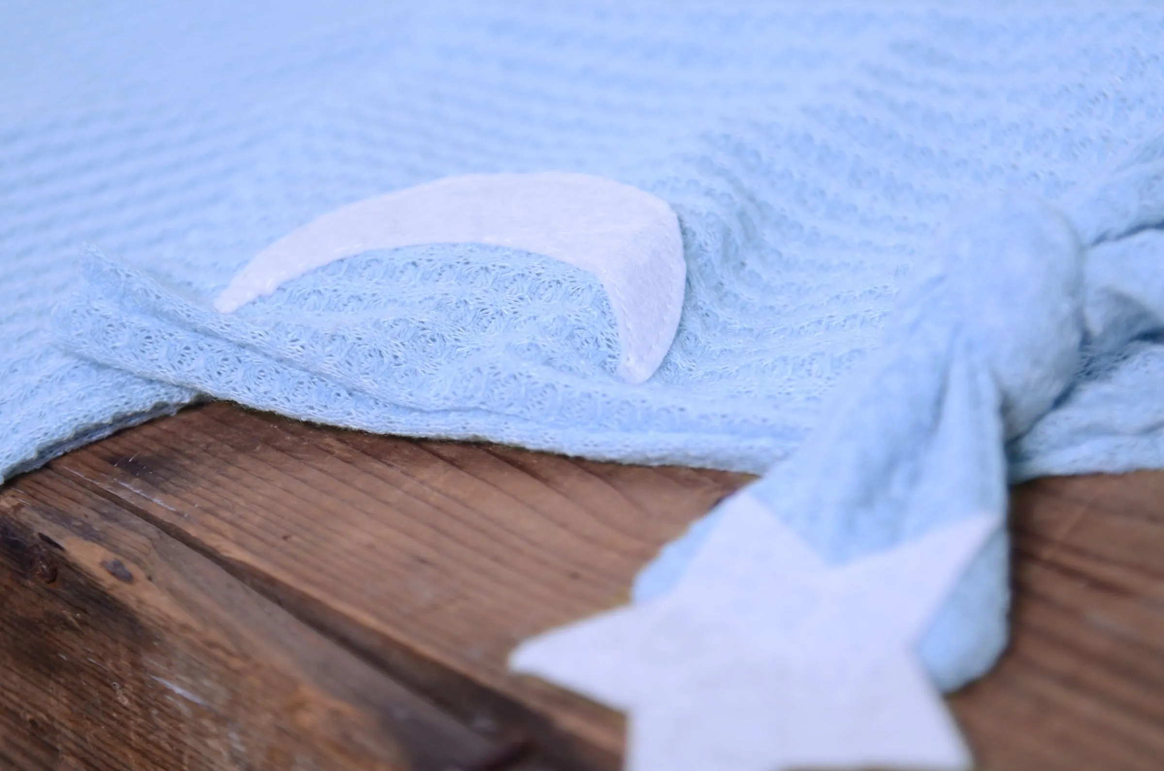 Footed Pajamas & Hat - Perforated - Cloud