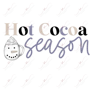 Hot Cocoa Season- htv transfer