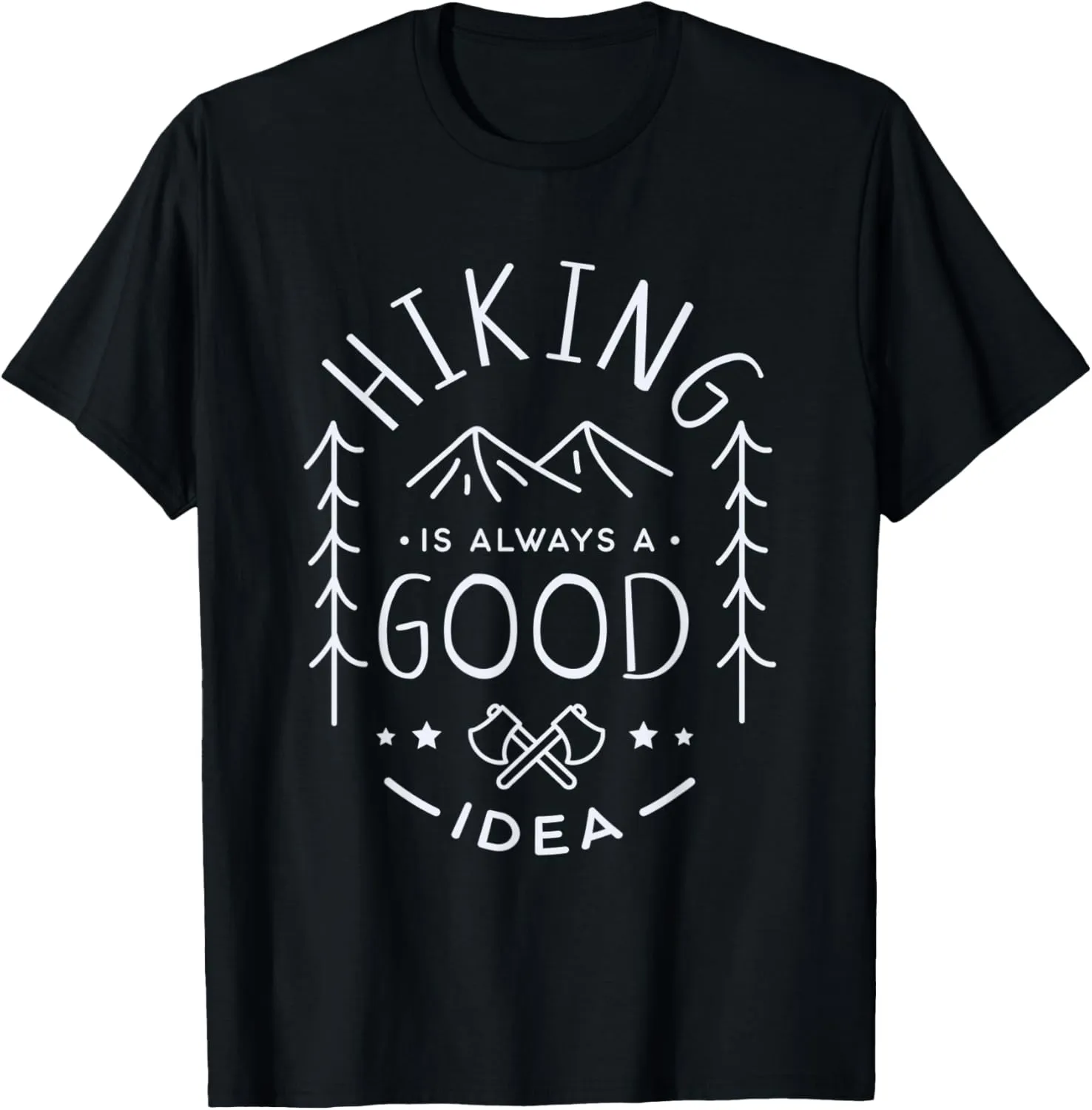 Mountain Mountains Landscape Nature Hiking Holiday T-Shirt
