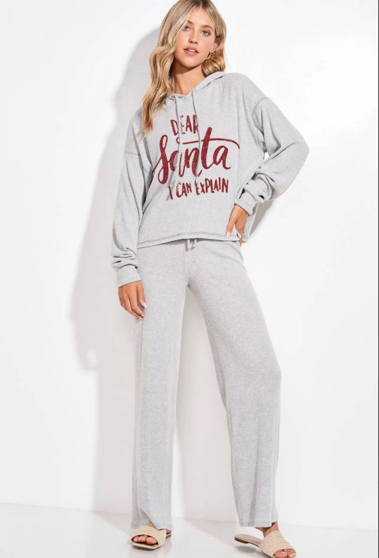 Phil Love Dear Santa Holiday Lounge Set