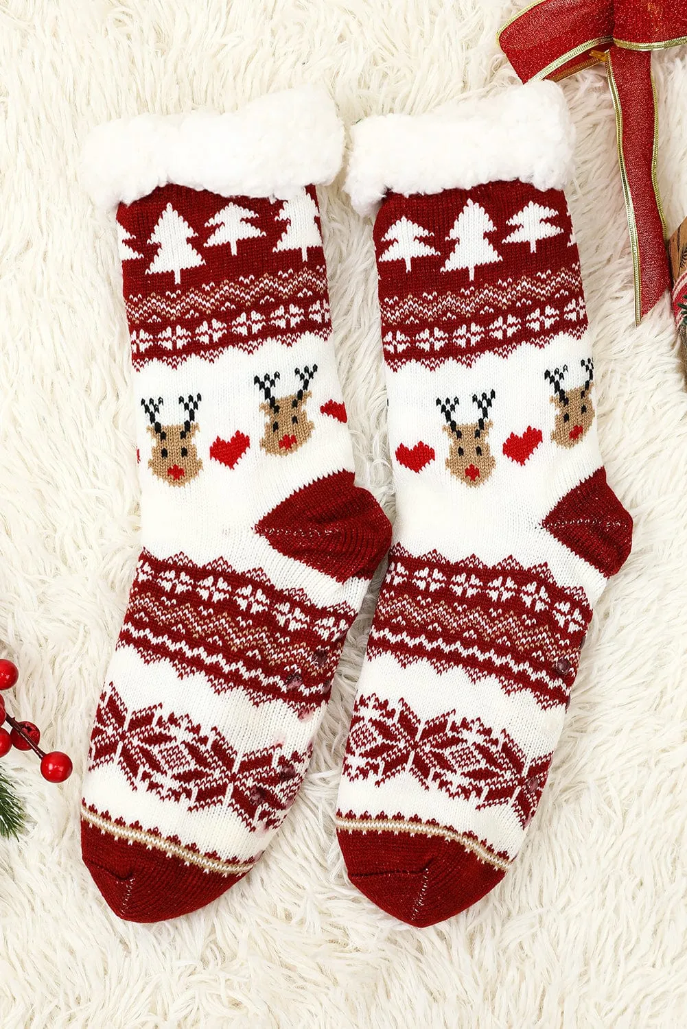Red Reindeer Socks | PRE ORDER