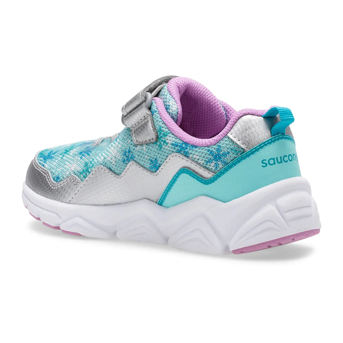 Saucony Flash A/C 2.0 Sneaker - Turq/Silver