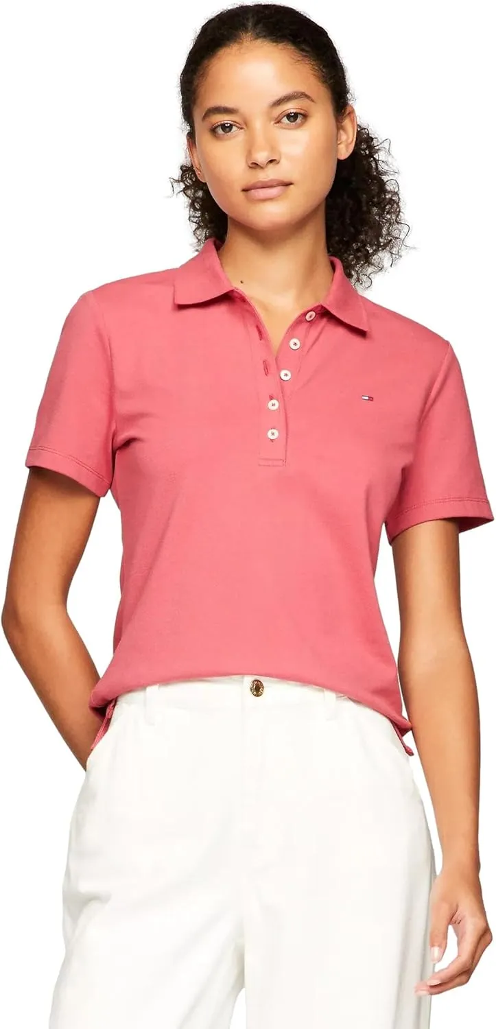 Tommy Hilfiger Solid Short Sleeve Polo