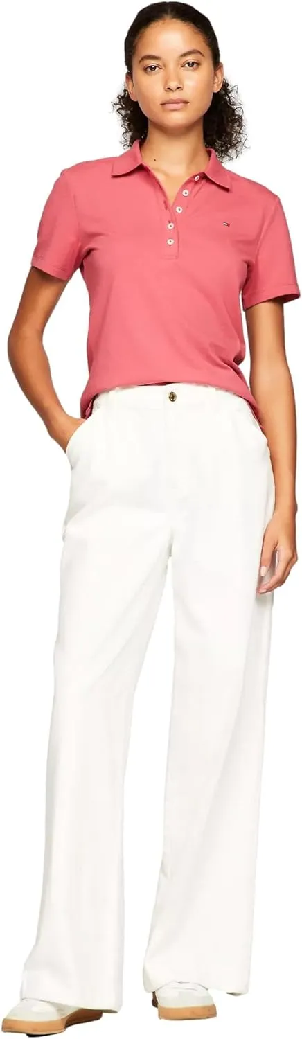Tommy Hilfiger Solid Short Sleeve Polo