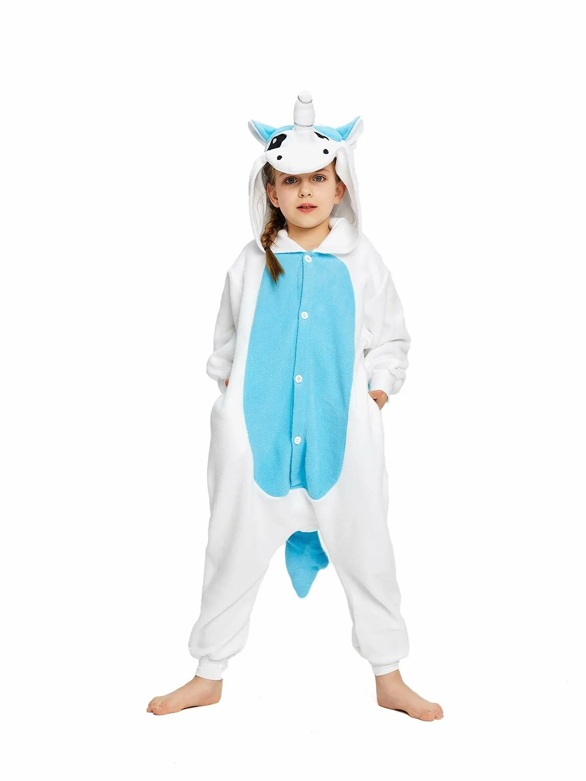 Unisex Children Unicorn Pyjamas Halloween Costume